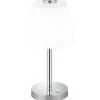 Bordslampor-Trio Lighting Emerald Bordslampa LED krom