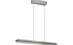 Avlånga Taklampor-Trio Lighting Emerson Taklampa LED i borstat stål