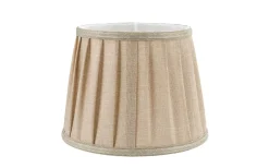 Plisserade Lampskärmar-Oriva Emily Lampskärm Ø24cm Natur
