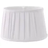 Plisserade Lampskärmar|Ovala Lampskärmar-Oriva Emily Lampskärm Oval 28cm Vit