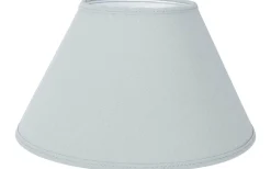 Enfärgade Runda Lampskärmar-PR Home Empire Lampskärm Ø27cm Franza Grå