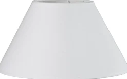 Enfärgade Runda Lampskärmar < PR Home Empire Lampskärm Ø27cm Lin Offwhite