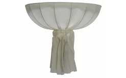 Plafonder-Hallbergs Empire Linn Plafond Ø50cm Vit