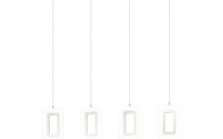 Avlånga Taklampor < Eglo Enaluri Taklampa 88cm LED 3000K 4x5,4W Matt Nickel