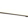 Badrumslampor Vägg-Trio Lighting Enrico H2O LED + 2xGU10 Vägglampa 60cm mattsvart IP44