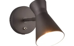 Läslampor < Reality Enzo Vägglampa E27 mattsvart