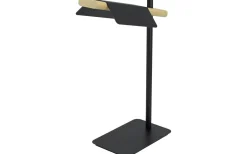 Skrivbordslampor-Eglo Ermua Skrivbordslampa 51cm LED 3000K 4,5W Trä/Svart