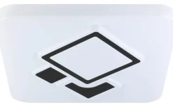 Plafonder-Eglo Espartaco Square Plafond 42,5cm LED 3000-6500K 17,4W med Fjärrkontroll Vit