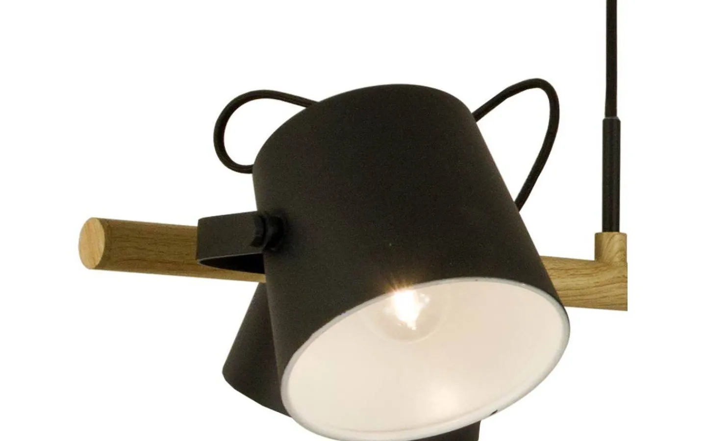 Avlånga Taklampor|Kök & Matplats-Aneta Espresso Taklampa 6L 100cm Svart