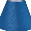 Enfärgade Runda Lampskärmar < PR Home Estelle Lampskärm Ø40cm Djupblå