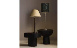 Enfärgade Runda Lampskärmar-PR Home Estelle Lampskärm Ø35cm Guld