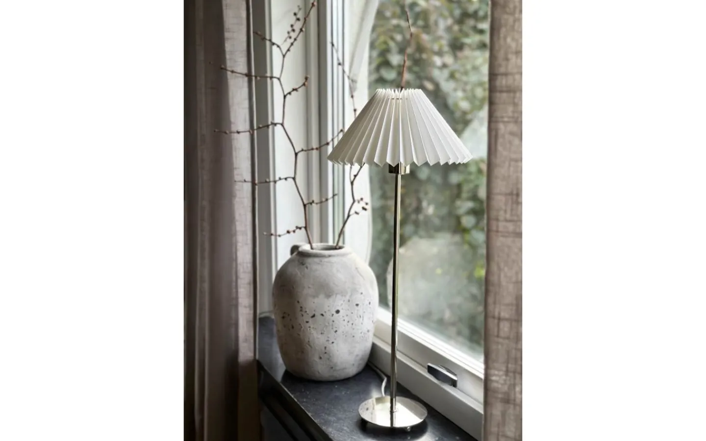 Lampfötter-Aneta Ester Lampfot 53cm Silver