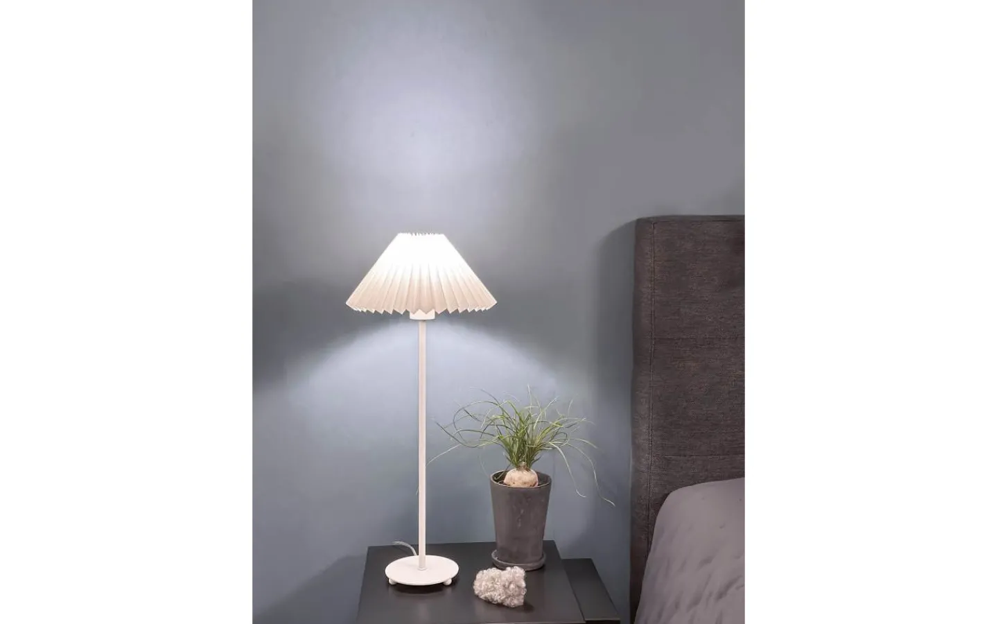 Lampfötter-Aneta Ester Lampfot 53cm Vit