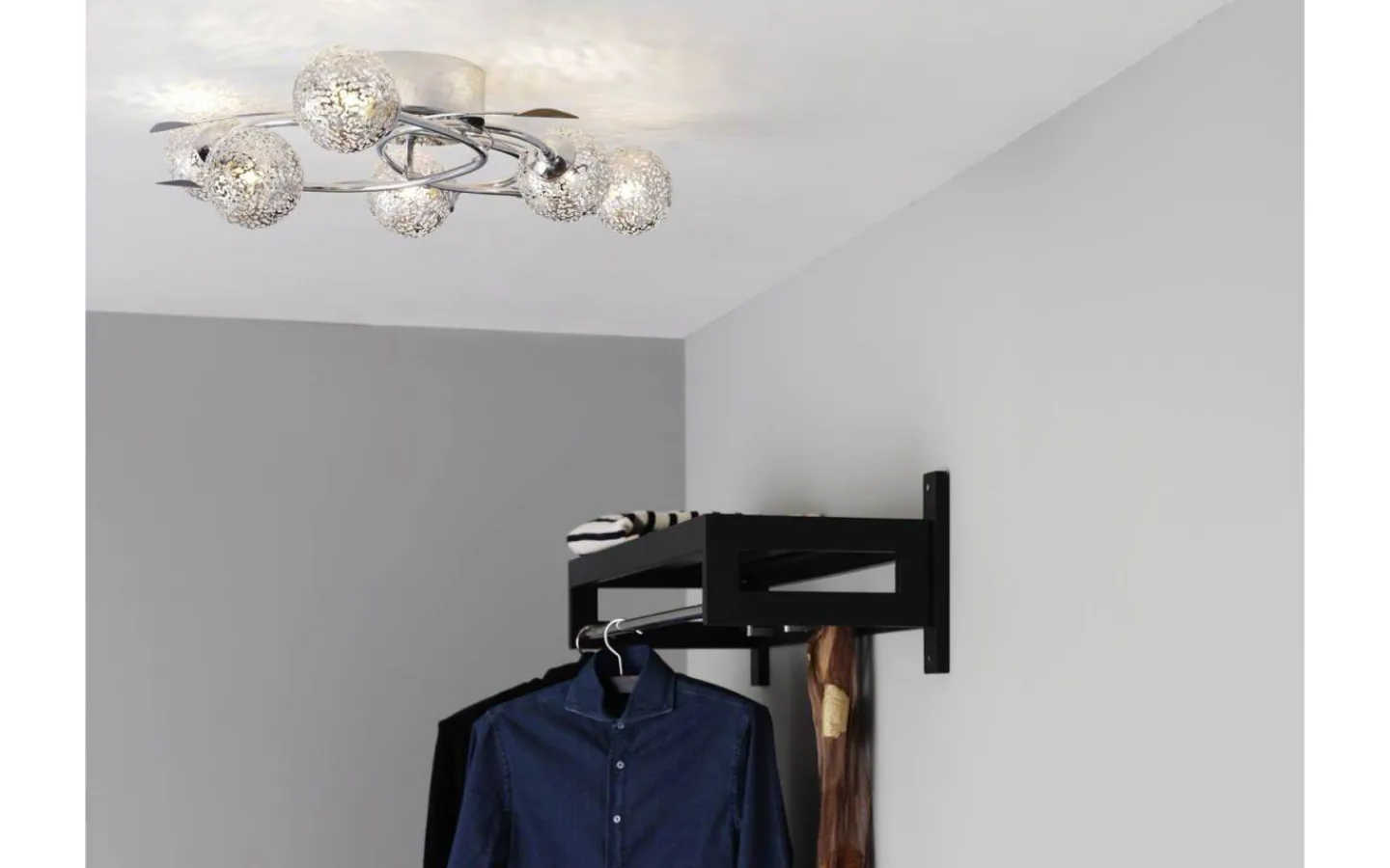 Hall & Trappa|Sovrum < Cottex Etsy Plafond 65cm Krom