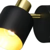 Läslampor < Trio Lighting Eva Spotlight E14 svart/guld