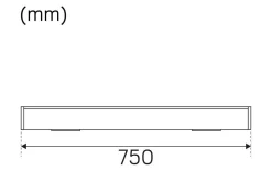 Bänkbelysning|Kök & Matplats-Hidealite Extend G2 LED Bänkbelysning 75cm 4000K 9,9W 24V