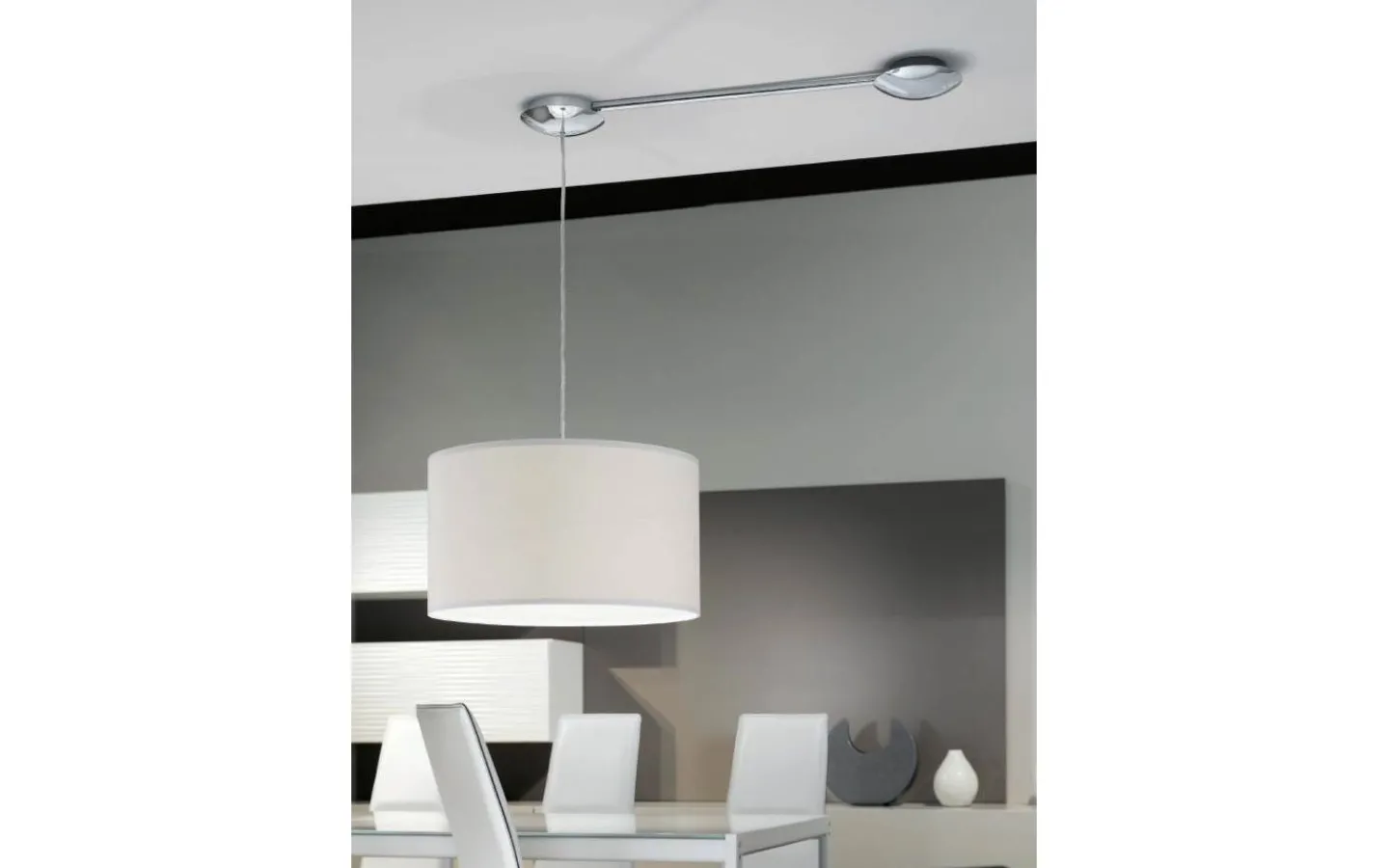 Reservglas Och Reservdelar-Eglo Extention Kabelkanal 157cm Krom