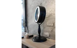 Skrivbordslampor|Bordslampor < Markslojd Face Sminkspegel 36cm Svart