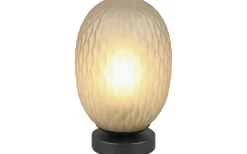 Bordslampor-Trio Lighting Facette Bordslampa E27 matt svart/grön