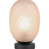 Bordslampor < Trio Lighting Facette Bordslampa E27 matt svart/bärnstensfärgad