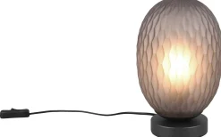 Bordslampor < Trio Lighting Facette Bordslampa E27 matt svart/rökfärgad
