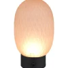 Uppladdningsbara Lampor Inomhus|Bordslampor-Trio Lighting Facette Bordslampa LED bärnstensfärgad/mattsvart uppladdningsbar