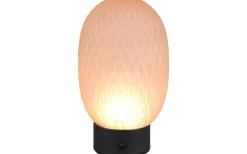 Uppladdningsbara Lampor Inomhus|Bordslampor-Trio Lighting Facette Bordslampa LED bärnstensfärgad/mattsvart uppladdningsbar