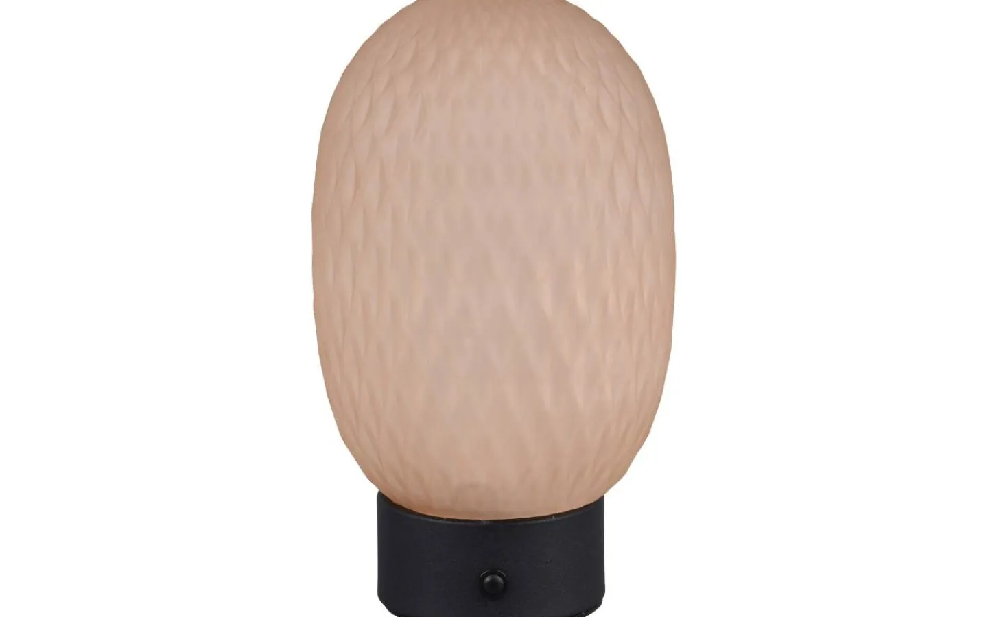 Uppladdningsbara Lampor Inomhus|Bordslampor-Trio Lighting Facette Bordslampa LED bärnstensfärgad/mattsvart uppladdningsbar