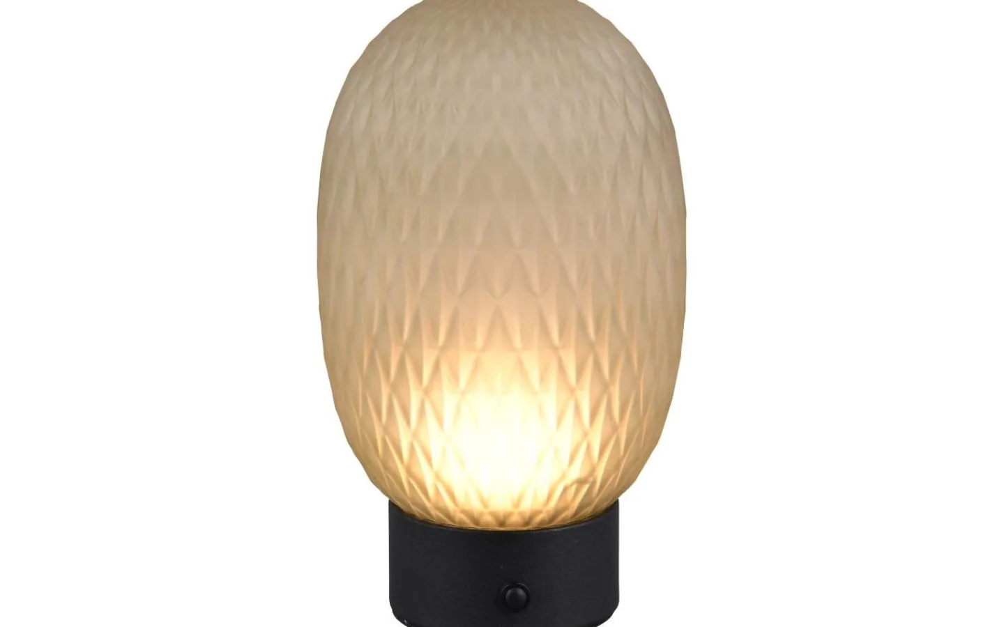 Uppladdningsbara Lampor Inomhus|Bordslampor < Trio Lighting Facette Bordslampa LED grön/mattsvart uppladdningsbar