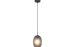 Fönsterlampor < Trio Lighting Facette Fönsterlampa 17,5cm E27 mattsvart/rök