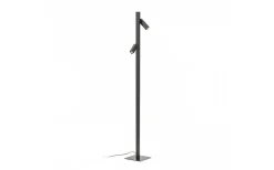 Golvläslampor < Rendl Fado Golvlampa 156cm Svart LED 2x3W 3000K