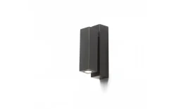 Läslampor-Rendl Fado I Vägglampa Svart LED 3W 3000K