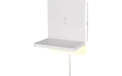 Läslampor-Trio Lighting Fairfield Vägglampa LED mattvit med laddningsstation
