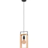 Fönsterlampor < Eglo Famborough Fönsterlampa 16cm Trä/Svart