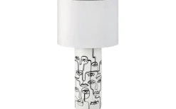 Vardagsrum|Sovrum-Markslojd Family Bordslampa 62cm Vit/Svart