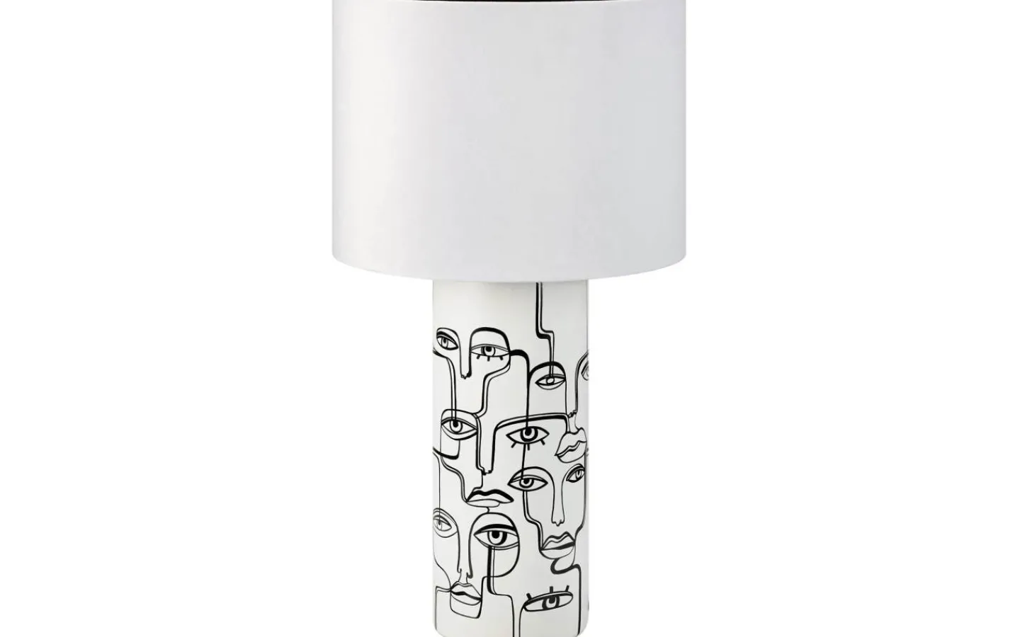 Vardagsrum|Sovrum-Markslojd Family Bordslampa 62cm Vit/Svart