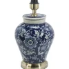 Vardagsrum|Sovrum < PR Home Fang Hong Lampfot 38cm Mörkblå