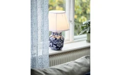 Bordslampor-PR Home Fanny Bordslampa 47cm Blå/vit