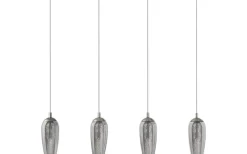 Avlånga Taklampor-Eglo Farsala Taklampa 98cm G9 LED 3000K 4x3W Nickel