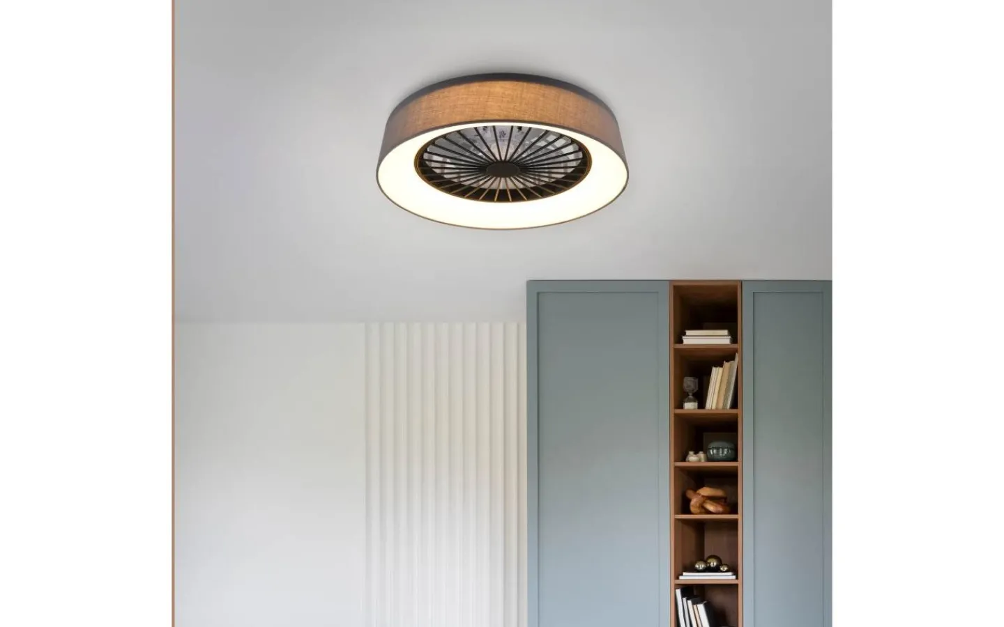 Takfläktar-Reality Farsund Takfläkt 49cm LED grå