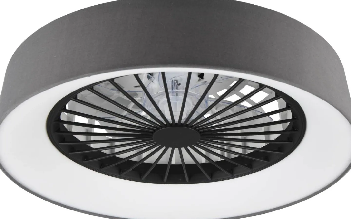 Takfläktar-Reality Farsund Takfläkt 49cm LED grå