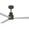 Takfläktar|Sovrum < Texa Design Fenix 132cm Takfläkt Brun Motor, Vita Blad