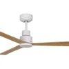 Takfläktar|Sovrum-Texa Design Fenix 132cm Takfläkt Vit Motor, Ek Blad