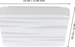 Plafonder < Eglo Ferentino Plafond 33cm LED 3000K 14,6W Vit