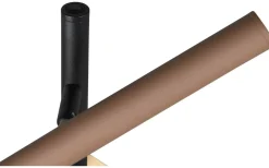 Golvlampor|Golvläslampor-Trio Lighting Fiato Golvlampa LED 3-delad mattsvart/flerfärgad