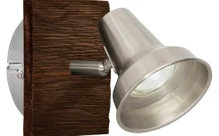 Läslampor-Eglo Filipina Vägglampa LED 3000K 3W Brun