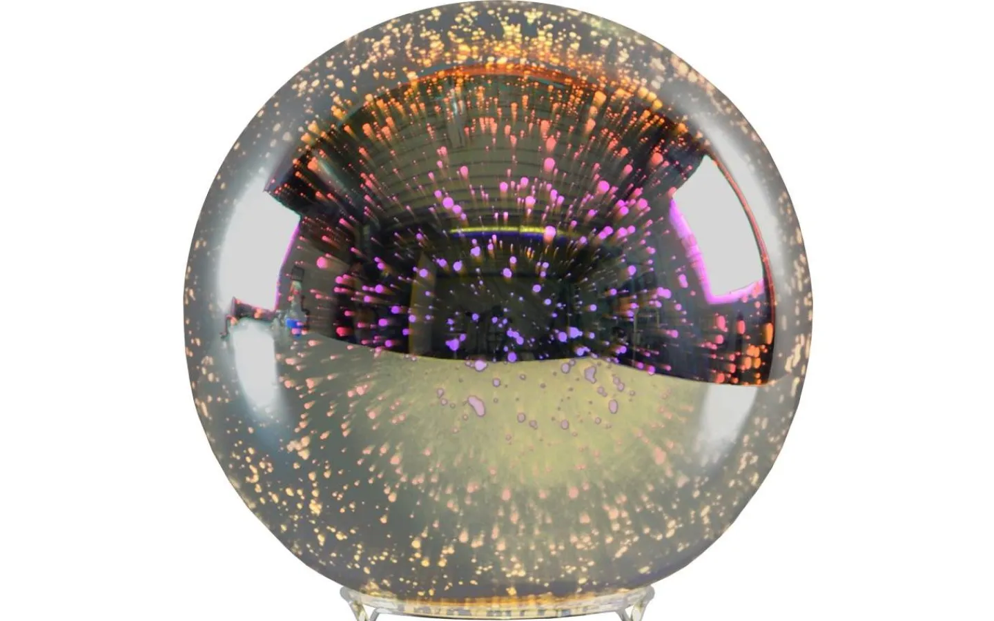 Barnrum|Bordslampor-Globen Lighting Fireworks Bordslampa 22cm E14 Krom