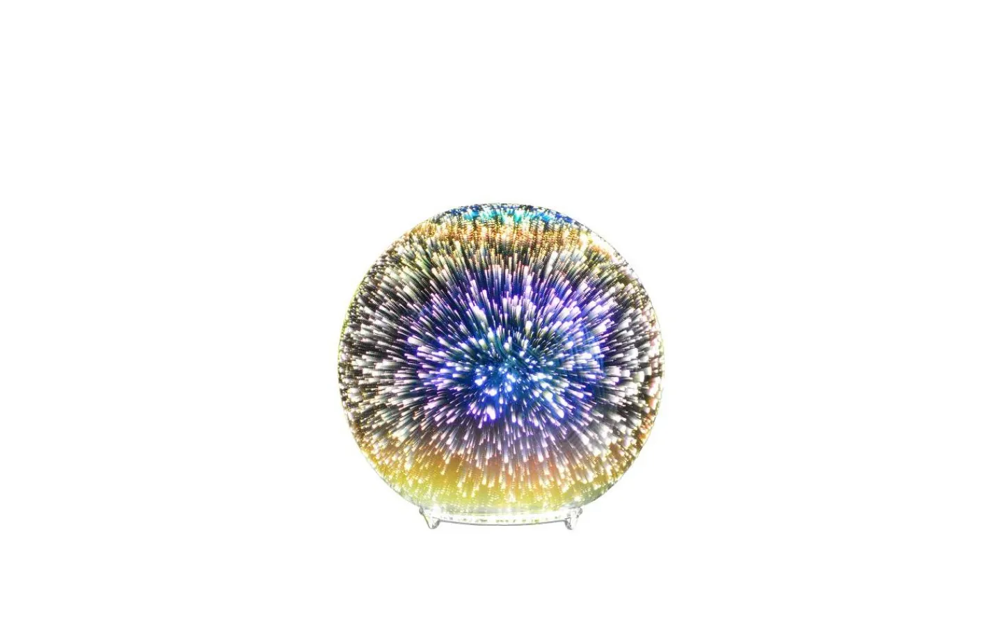 Barnrum|Bordslampor-Globen Lighting Fireworks Bordslampa 22cm E14 Krom