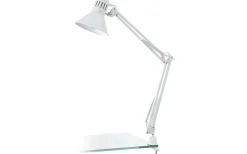 Klämlampor-Eglo Firmo Klämlampa 73cm Vit