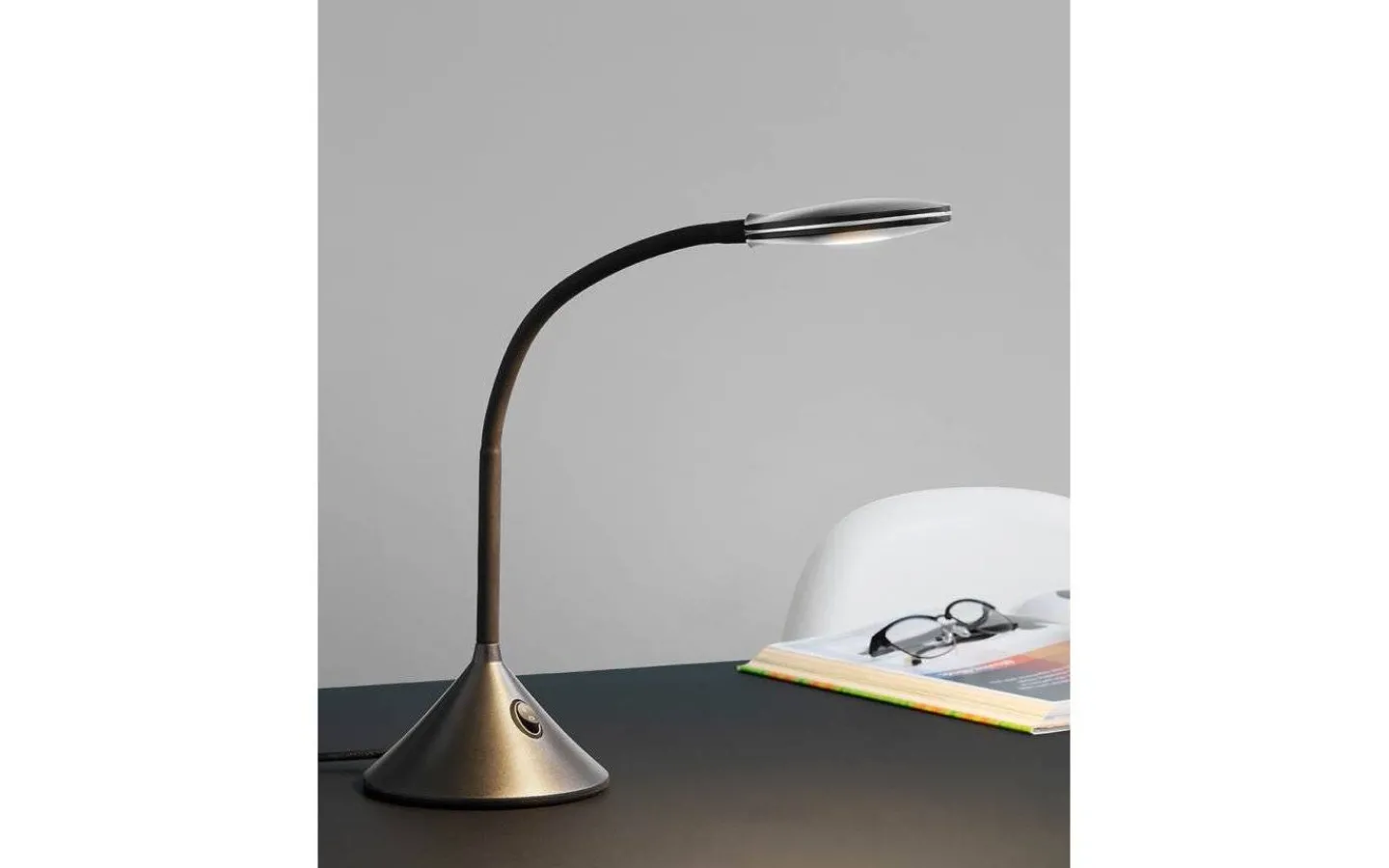 Skrivbordslampor-Halo Design Fix Skrivbordslampa LED 4W 3000K Svart